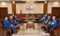 Vali İlhami Aktaş'a tebrik ziyaretleri devam ediyor