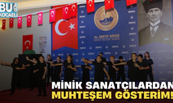 Minik Sanatçılardan Muhteşem Gösterim!