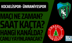 Kocaelispor- Ümraniyespor maçı ne zaman? Saat kaçta? Hangi kanalda canlı yayınlanacak?