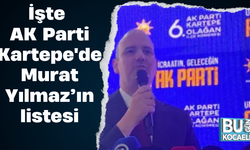 İşte AK Parti Kartepe'nin listesi