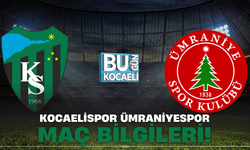 Kocaelispor Ümraniyespor maç bilgileri!