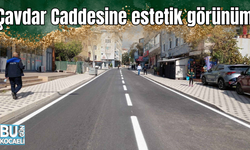 Çavdar Caddesine estetik görünüm