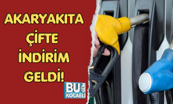 Akaryakıta çifte indirim geldi!