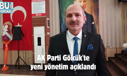 AK Parti Gölcük'te yeni yönetim açıklandı