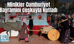 Minikler Cumhuriyet Bayramını coşkuyla kutladı