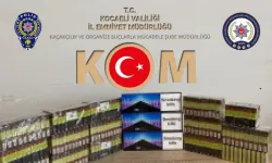 Kocaeli’de kaçak tütün operasyonu