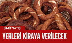 Simit satış yerleri kiraya verilecek