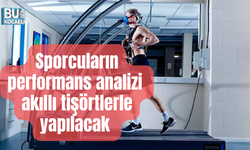 Sporcuların performans analizi akıllı tişörtlerle yapılacak