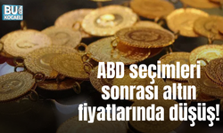 ABD seçimleri sonrası altın fiyatlarında düşüş!