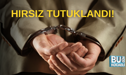 Hırsız tutuklandı!