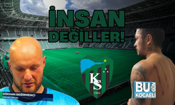 Kocaelispor'dan Sakarya'ya gönderme! İNSAN DEĞİLLER