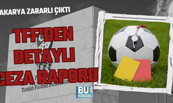 TFF'DEN DETAYLI CEZA RAPORU