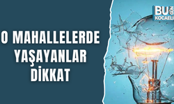 O MAHALLELERDE YAŞAYANLAR DİKKAT