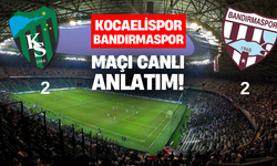 KOCAELİSPOR- BANDIRMASPOR CANLI ANLATIM!