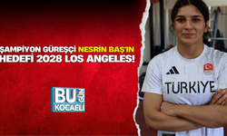 ŞAMPİYON GÜREŞÇİ NESRİN BAŞ'IN HEDEFİ 2028 LOS ANGELES!