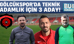 GÖLCÜKSPOR'DA TEKNİK ADAMLIK İÇİN 3 ADAY!
