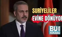 SURİYELİLER EVİNE DÖNÜYOR 