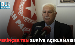 PERİNÇEK'TEN SURİYE AÇIKLAMASI!