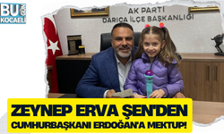 ZEYNEP ERVA ŞEN'DEN CUMHURBAŞKANI ERDOĞAN'A MEKTUP!