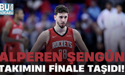 ALPEREN ŞENGÜN TAKIMINI FİNALE TAŞIDI!