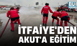 İTFAİYE'DEN AKUT'A EĞİTİM