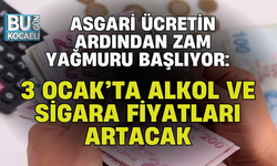 ASGARİ ÜCRETİN ARDINDAN ZAM YAĞMURU BAŞLIYOR: 3 OCAK’TA ALKOL VE SİGARA FİYATLARI ARTACAK