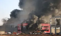 OYUNCAK FABRİKASINDA BÜYÜK YANGIN