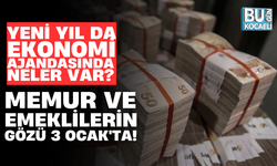 YENİ YIL DA EKONOMİ AJANDASINDA NELER VAR? MEMUR VE EMEKLİLERİN GÖZÜ 3 OCAK'TA!