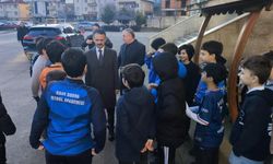 VALİ AKTAŞ'TAN OKULLARA YENİ YILIN İLK ZİYARETİ
