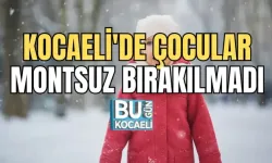 KOCAELİ'DE ÇOCULAR MONTSUZ BIRAKILMADI