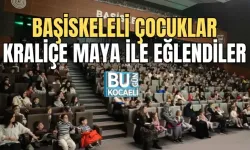 BAŞİSKELELİ ÇOCUKLAR KRALİÇE MAYA İLE EĞLENDİLER