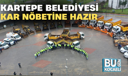 KARTEPE BELEDİYESİ KAR NÖBETİNE HAZIR