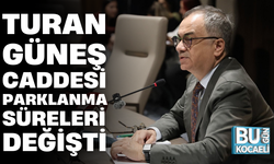 TURAN GÜNEŞ CADDESİ PARKLANMA SÜRELERİ DEĞİŞTİ