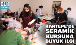KARTEPE’DE SERAMİK KURSUNA BÜYÜK İLGİ