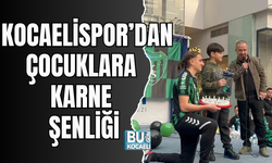 KOCAELİSPOR’DAN ÇOCUKLARA KARNE ŞENLİĞİ