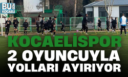 KOCAELİSPOR 2 OYUNCUYLA YOLLARI AYIRIYOR