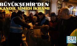 BÜYÜKŞEHİR'DEN KANDİL SİMİDİ İKRAMI