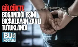 GÖLCÜK'TE BOŞANDIĞI EŞİNİ BIÇAKLAYAN ZANLI TUTUKLANDI 
