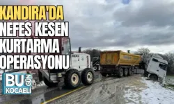 KANDIRA'DA NEFES KESEN KURTARMA OPERASYONU 