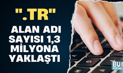 ".TR" ALAN ADI SAYISI 1,3 MİLYONA YAKLAŞTI