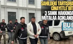 SAHİLDEKİ TARTIŞMA CİNAYETLE BİTİ, 3 SANIK HAKKINDA MÜTALAA AÇIKLANDI