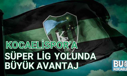 KOCAELİSPOR’A SÜPER LİG YOLUNDA BÜYÜK AVANTAJ