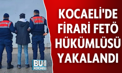 KOCAELİ'DE FİRARİ FETÖ HÜKÜMLÜSÜ YAKALANDI