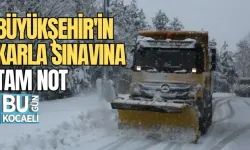BÜYÜKŞEHİR'İN KARLA SINAVINA TAM NOT