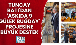 TUNCAY BATI'DAN 'ASKIDA 9 GÜLEK BUĞDAY' PROJESİNE BÜYÜK DESTEK