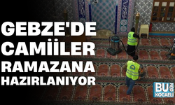 GEBZE'DE CAMİİLER RAMAZANA HAZIRLANIYOR