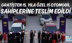 GRATİSTEN 15. YILA ÖZEL 15 OTOMOBİL SAHİPLERİNE TESLİM EDİLDİ