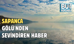SAPANCA GÖLÜ'NDEN SEVİNDİREN HABER