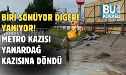 BİRİ SÖNÜYOR DİĞERİ YANIYOR! METRO KAZISI YANARDAĞ KAZISINA DÖNDÜ