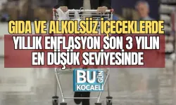 GIDA VE ALKOLSÜZ İÇECEKLERDE YILLIK ENFLASYON SON 3 YILIN EN DÜŞÜK SEVİYESİNDE